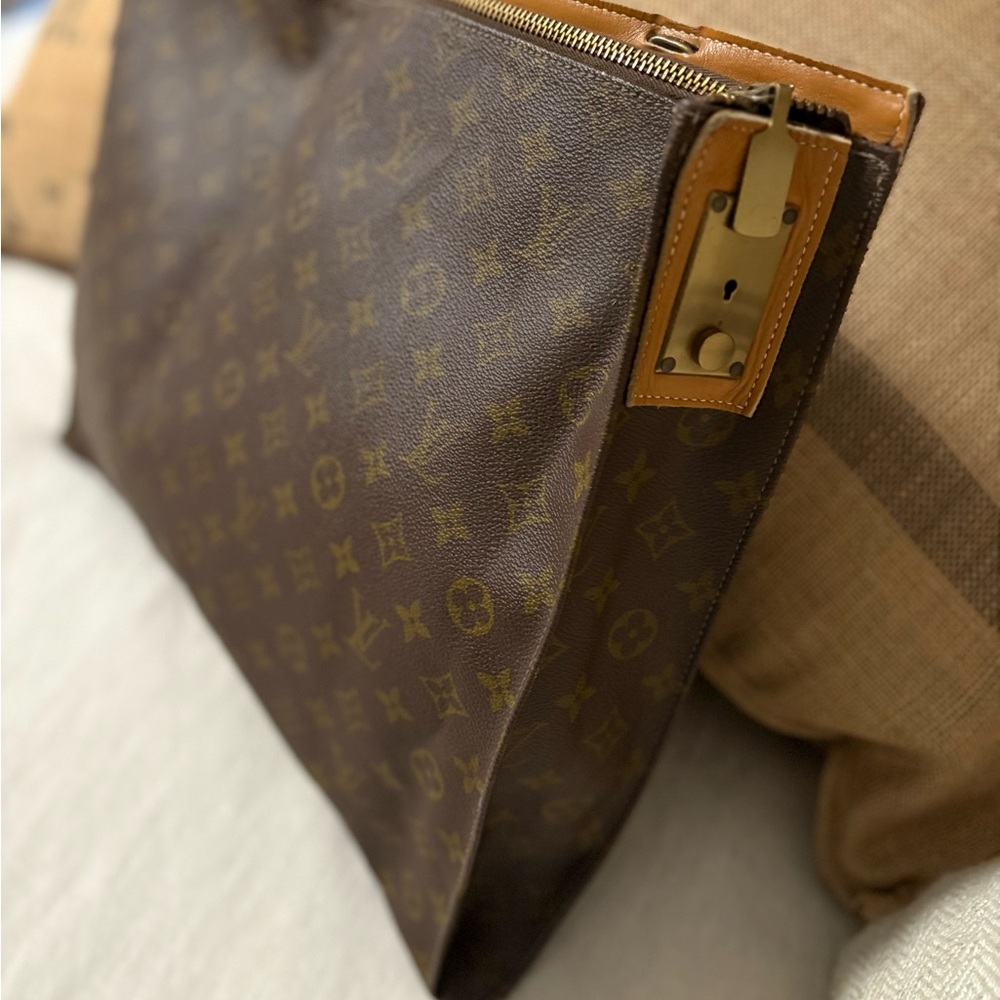 π― Guaranteed Authentic Louis Vuitton Vintage Luggage Garment Insert - Picture 4 of 9